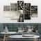 Designart - A Geometric Day I - Mid-Century Modern Gallery-wrapped Canvas